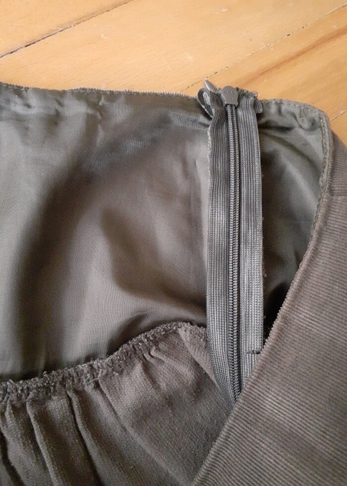 Vintage kadife etek - Görsel 4