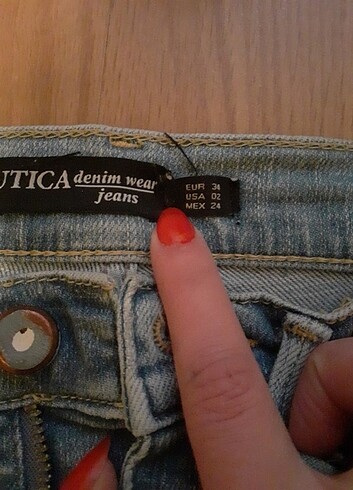 Dar paça jean - Görsel 4