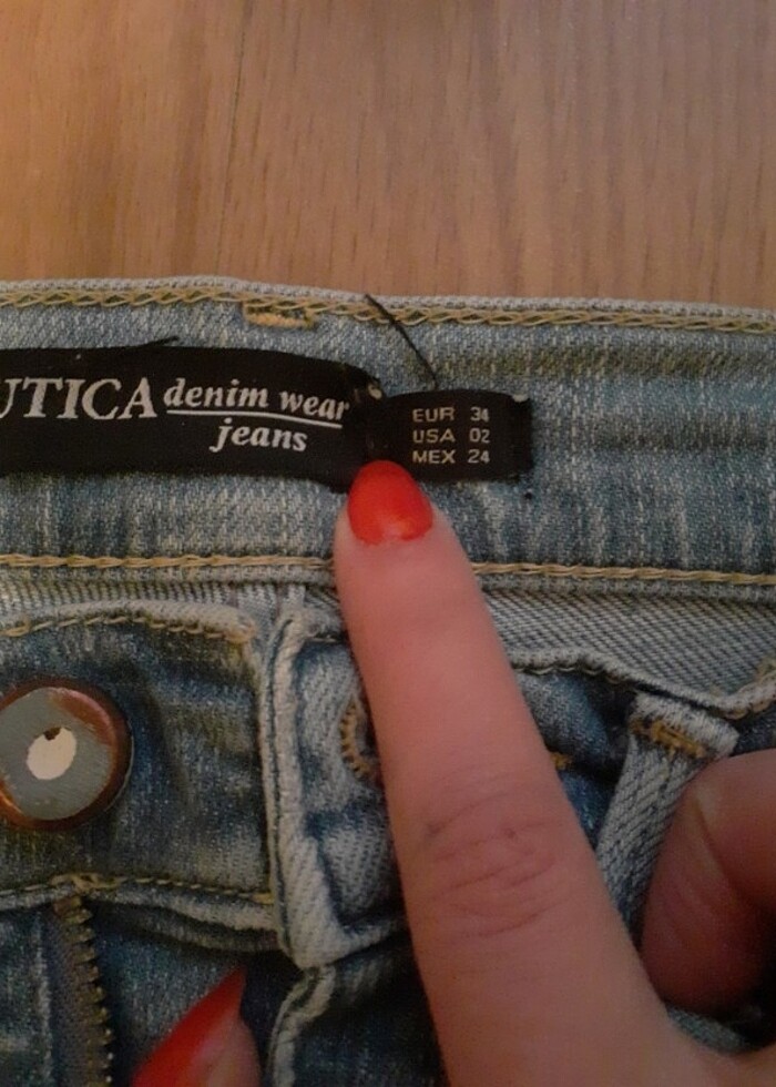 Dar paça jean - Görsel 4