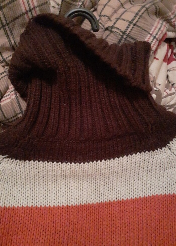 Vintage yün kazak - Görsel 3