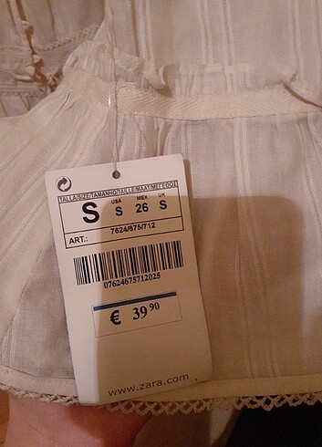Orijinal zara bluz - Görsel 8