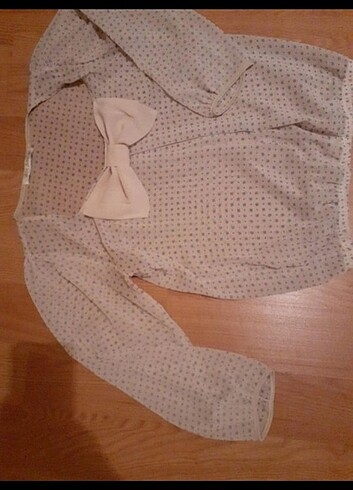 Fiyonklu şifon bluz - Görsel 5