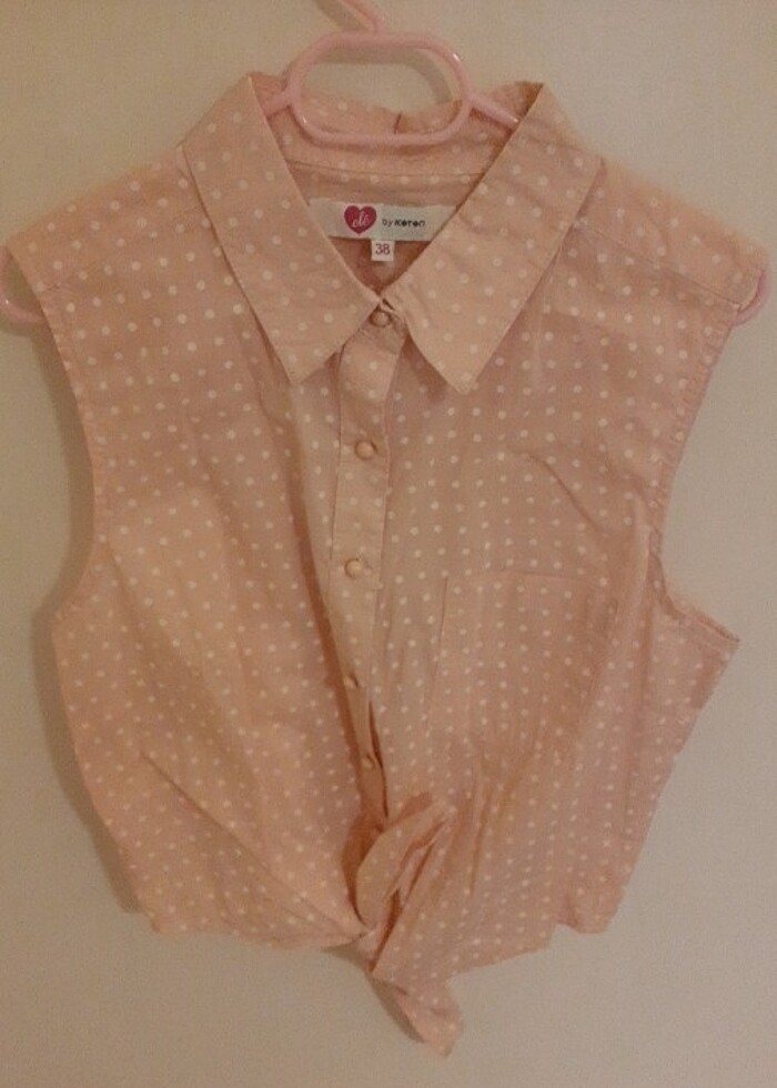 Puantiyeli mini üst  - Görsel 2