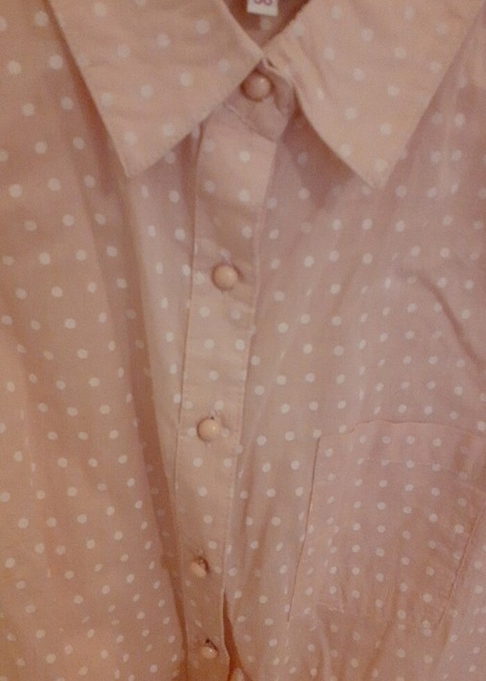 Puantiyeli mini üst  - Görsel 5