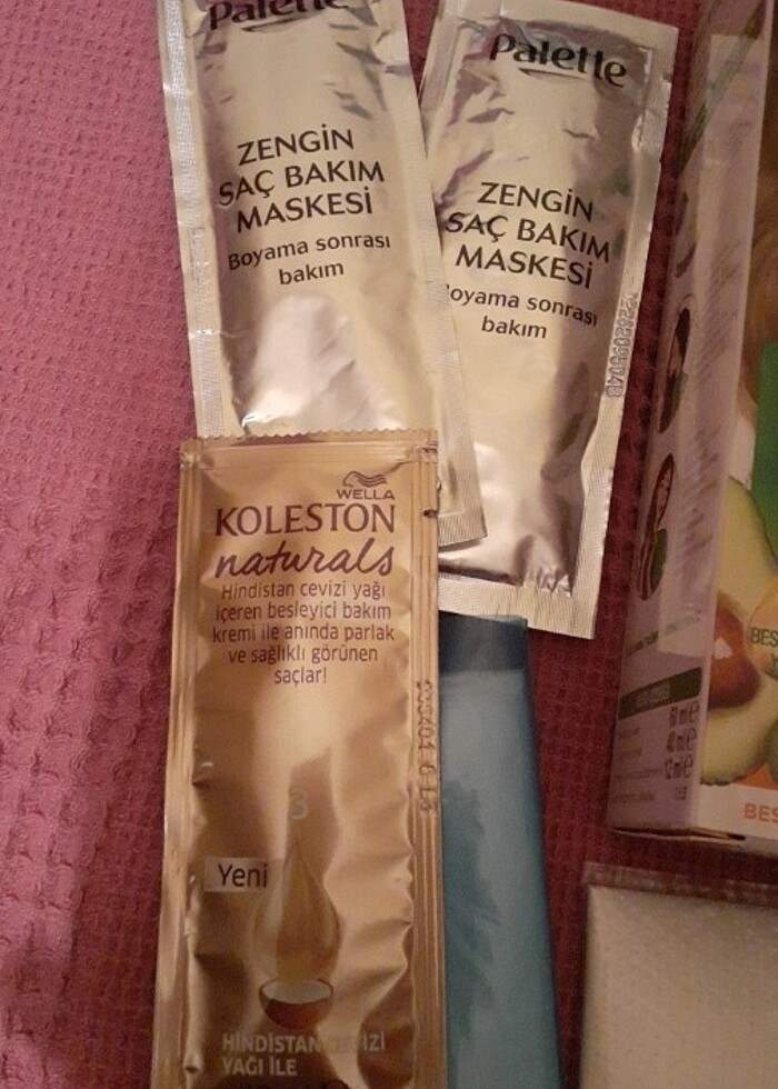 Saç boya bakım seti - Görsel 4