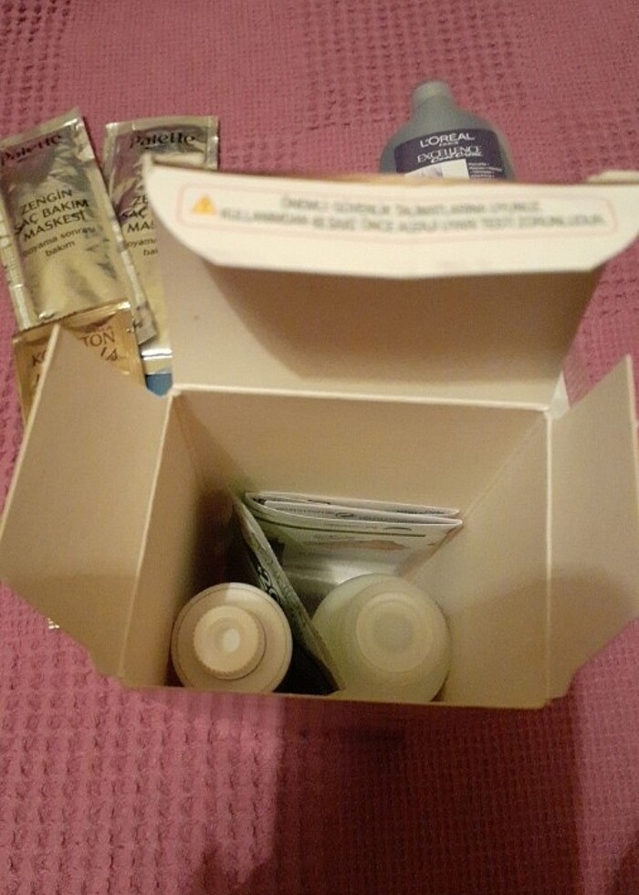 Saç boya bakım seti - Görsel 5