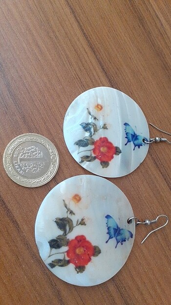 Vintage küpe - Görsel 5