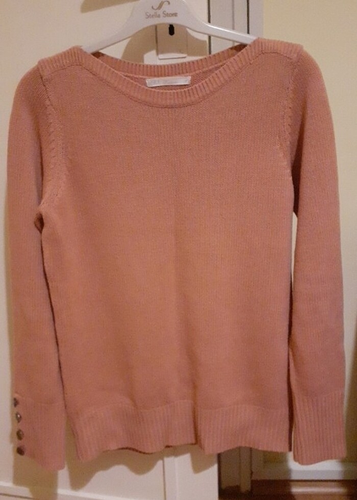 Gül kurusu pembe kazak - Görsel 2