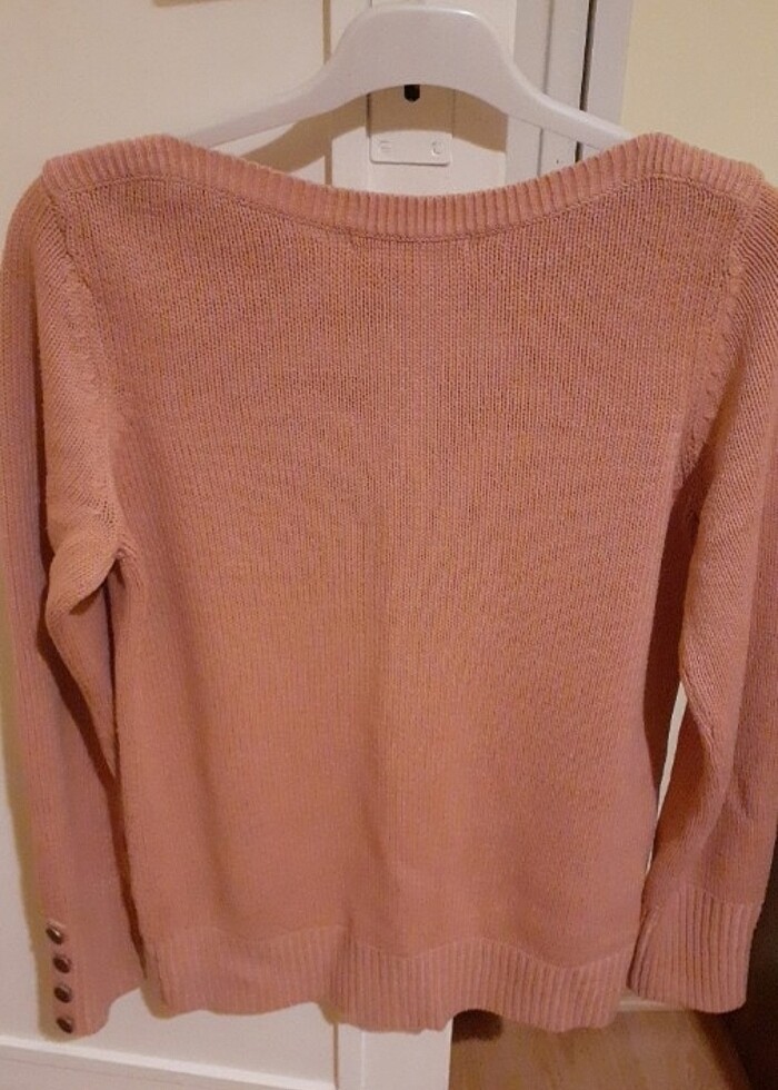 Gül kurusu pembe kazak - Görsel 5