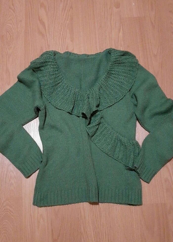 Vintage yün kazak - Görsel 2