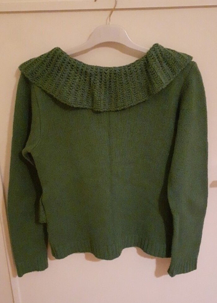 Vintage yün kazak - Görsel 4