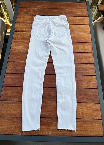 Topshop Kız çocuk beyaz kot pantolon