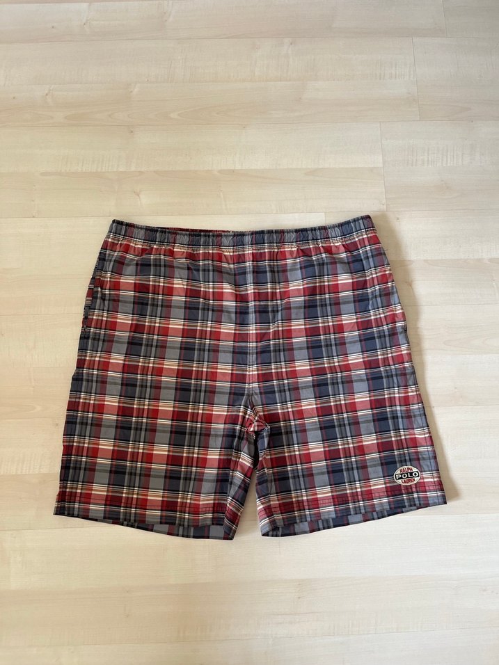 Polo Ralph Lauren Ekose Desenli Deniz Şortu - Görsel 3