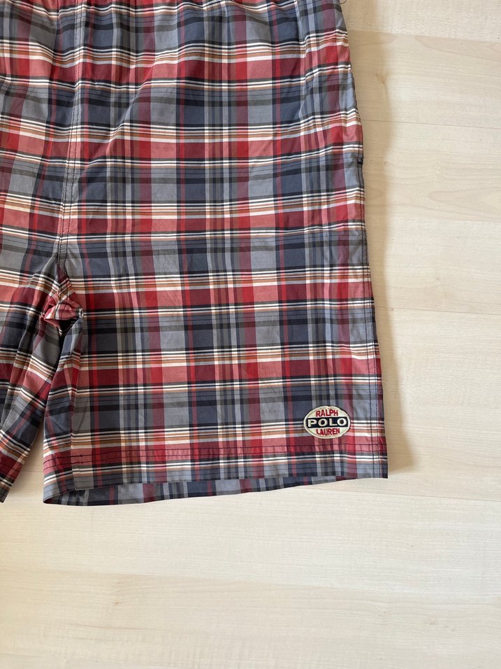 Polo Ralph Lauren Ekose Desenli Deniz Şortu - Görsel 2