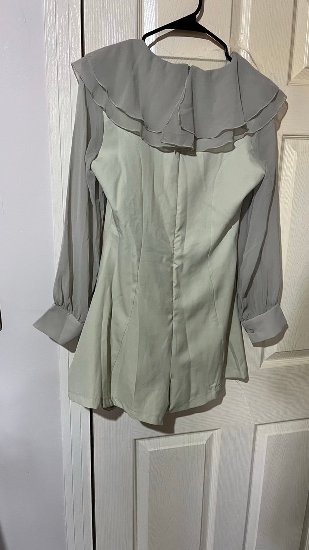 Mint yeşili tulum - Görsel 2