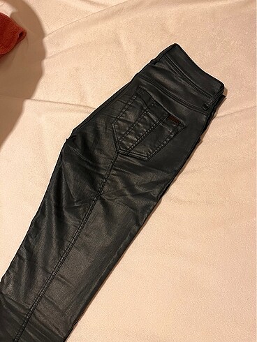 Burberry brit deri pantolon