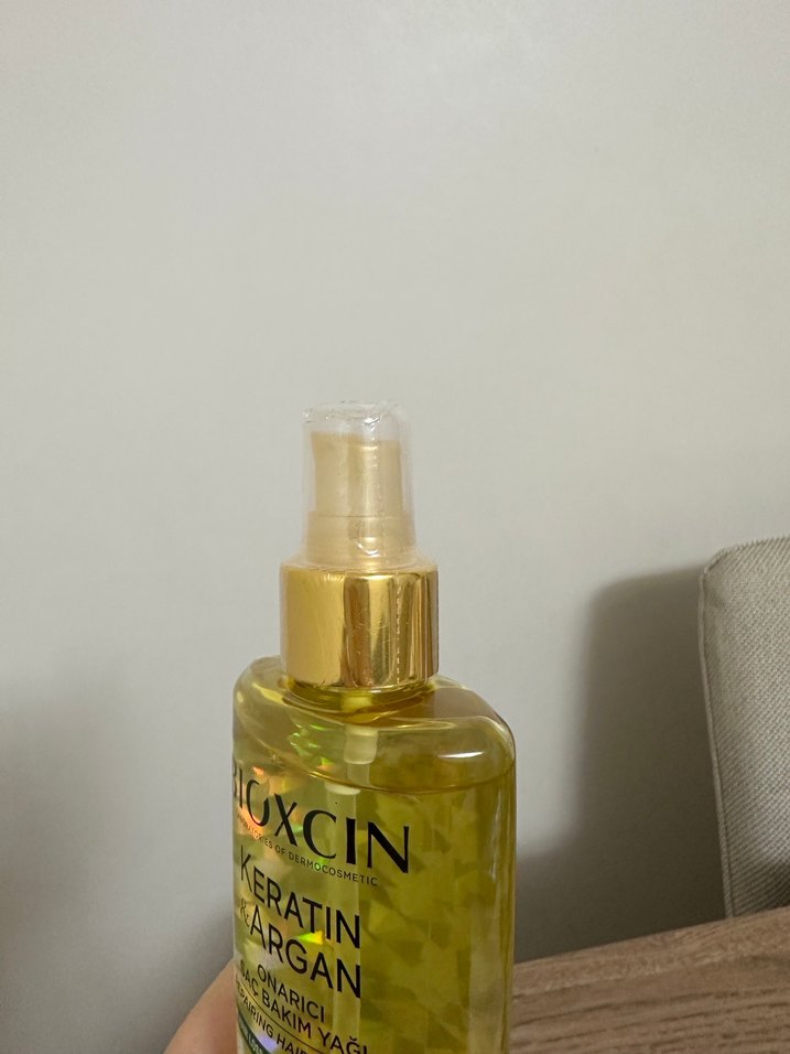 Bioxcin Keratin & Argan Onarıcı Saç Bakım Yağı 100 ml - Görsel 4