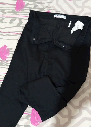 Siyah Kadın Regular Fit Kumaş Pantolon