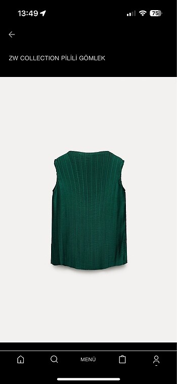 Zara Pilili Gömlek - Görsel 7