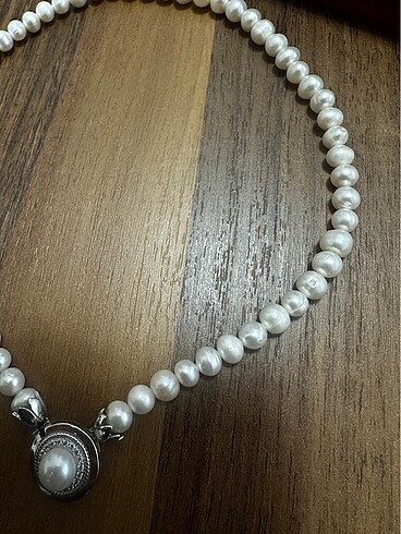 Gerçek İnci Kolye - Görsel 5