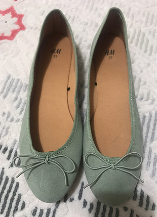 HM mint yeşil babet 39 numara