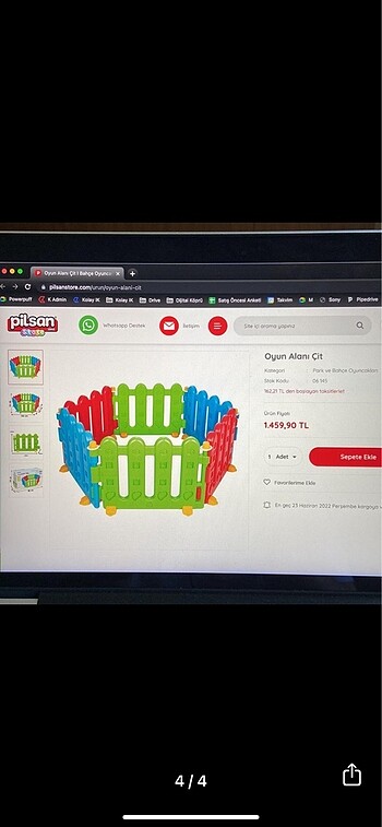 Beden Renk Pilsan Çit (6adet)