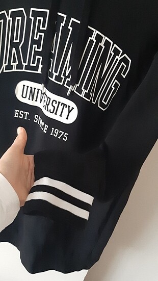 m Beden siyah Renk Uzun sweatshirt