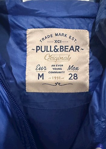 Kadın Lacivert şişme Mont - Görsel 3