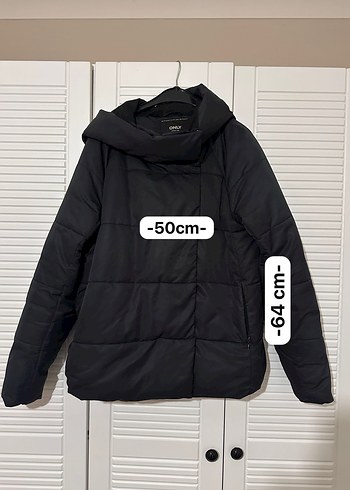 Only Siyah Kadın şişme Mont - Görsel 2