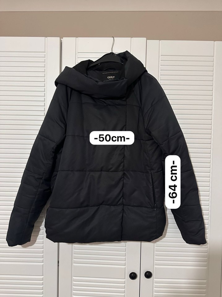 Only Siyah Kadın şişme Mont - Görsel 2