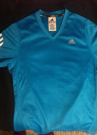 Adidas Adidas climacool mavi spor T-shirt