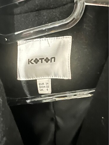 xs Beden Kaşe siyah kaban