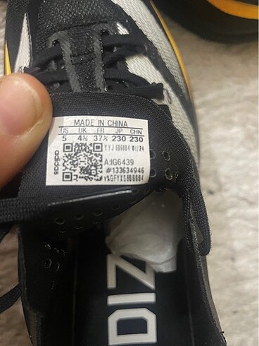37,5 Beden adidas adios pro 3 orjinal sıfır 37,5