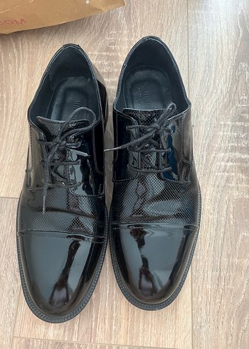 Erkek Siyah Klasik Ofis Ayakkabısı, siyah damat ayakkabısı