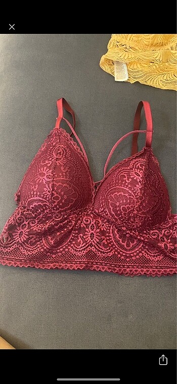 Kadın bordo bralet