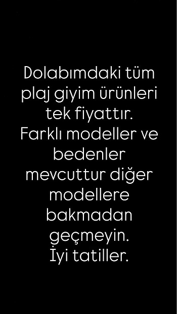 Diğer Sıfır etiketli bikini takım