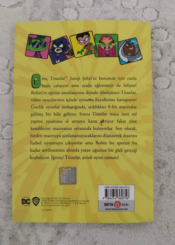  Teen Titans Go! Oyun Zamanı Çocuk Kitabı