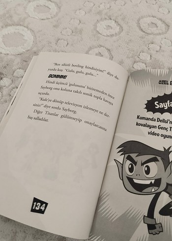  Beden Renk Teen Titans Go! Oyun Zamanı Çocuk Kitabı