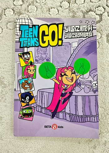  Beden Renk Teen Titans Go! Yıldızatesi Yıldız Bombası