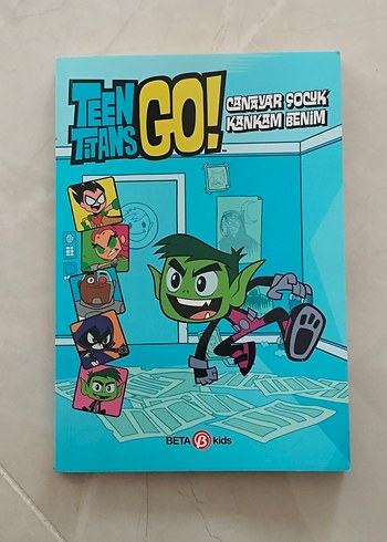  Beden Renk Teen Titans Go! Çocuk Kitap Seti