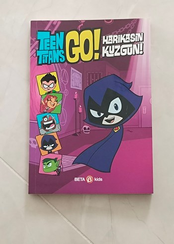  Teen Titans Go! Harikasın Kuzgun Çizgi Roman