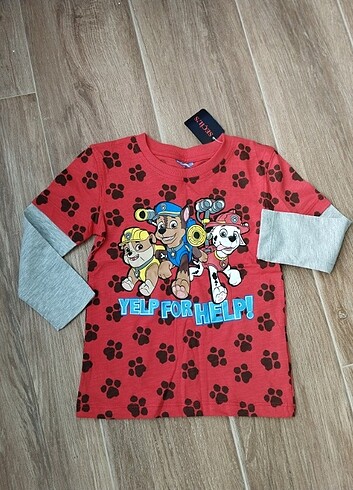 2-3 yaş paw patrol sweatshirt 