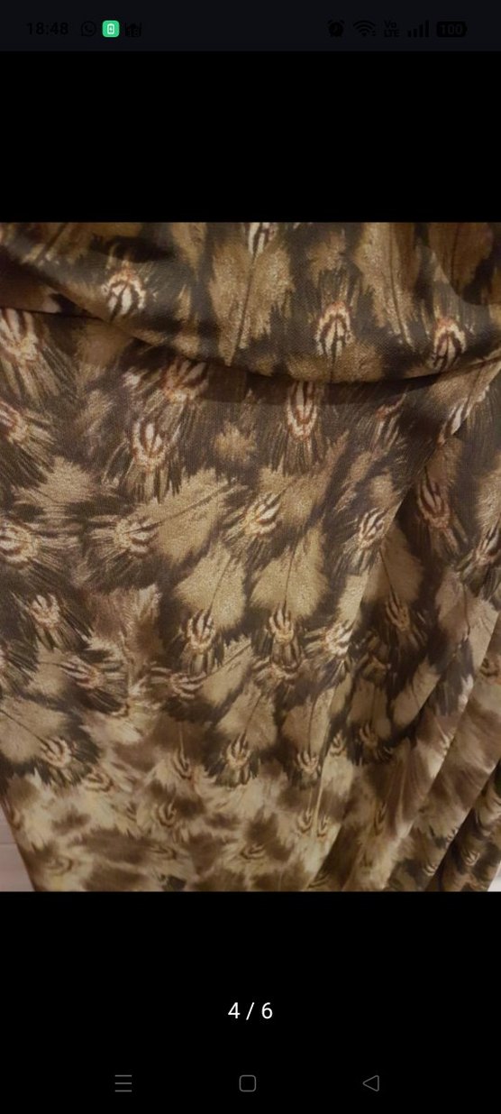 Mango Drapeli Straplez Yılan Desenli Mini Elbise - Görsel 4