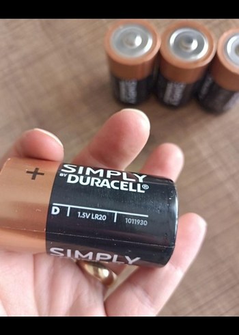 Duracell D Alkalin Pil - Görsel 2