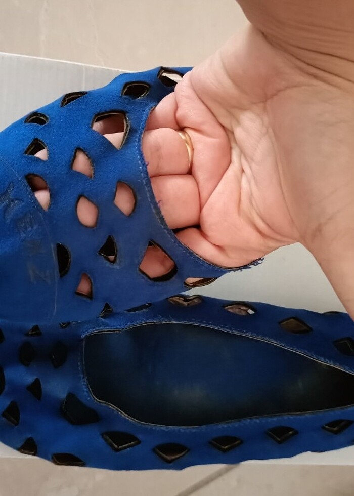 saks mavi babet - Görsel 4