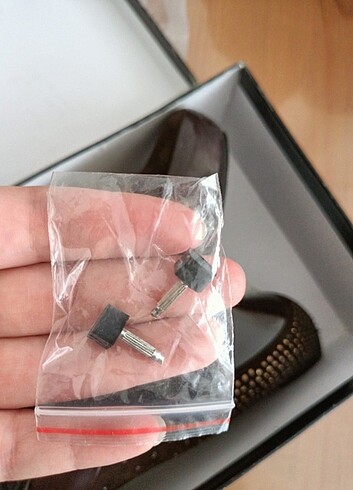 muya kahverengi süet topuklu ayakkabı - Görsel 9