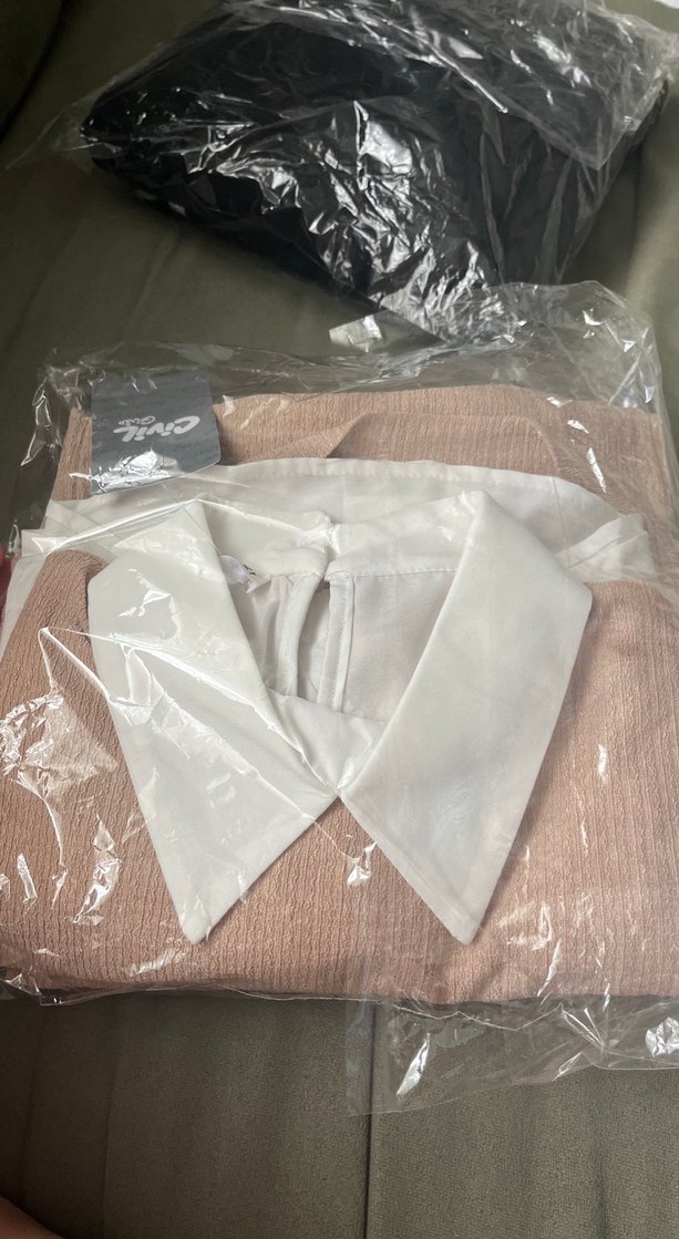 Düğmeli Beyaz Yakalı Kız çocuk - Görsel 2