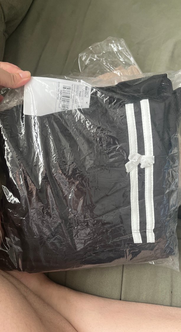 Siyah , kurdeleli eşofman takımı - Görsel 2