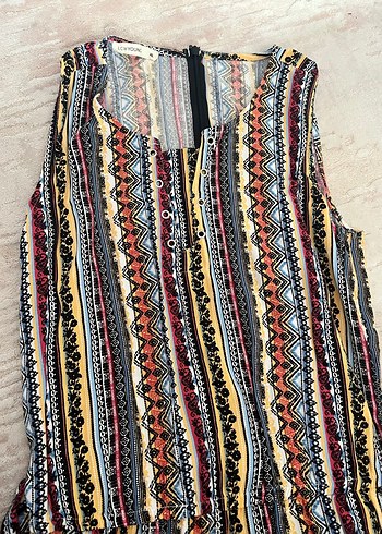 Parlak Çok Renkli tulum - Görsel 4