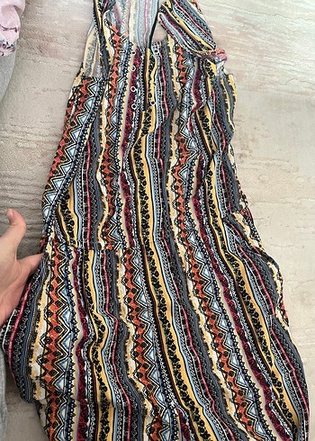 Parlak Çok Renkli tulum - Görsel 3